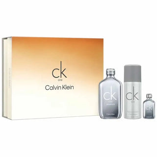 Calvin klein CK One Essence Parfum Gift Set 100 ml, mini 10 ml and deodorant spray 150 ml 100 ml 