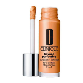Clinique Beyond Perfecting Foundation + Concealer – Feuchtigkeitsspendendes Make-up und Concealer in einem 30 ml 11 Honey 
