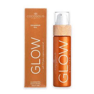 Cocosolis Glow Shimmer Olio secco iluminador para el cuerpo 110 ml 