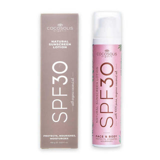 Cocosolis Loción solar natural SPF 30 - Loción solar natural 100 ml 
