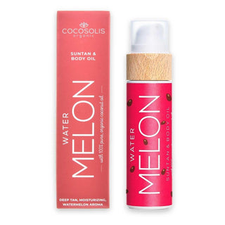 Cocosolis Aceite bronceador y corporal WATERMELON - Aceite bronceador y protector 100 ml 