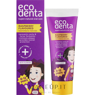 Ecodenta Super+Natural Oral Care (Frambuesa) - Dentífrico 75ml 