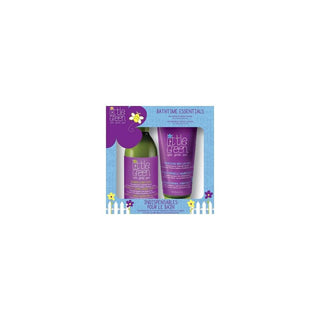 Little green Productos esenciales para el baño de los niños - Set de regalo con aroma afrutado para niños 