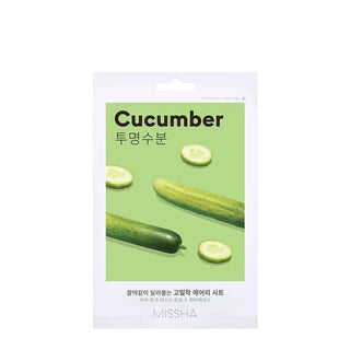 Missha Maschera in tessuto Airy Fit al cetriolo 23g — Maschera viso in tessuto