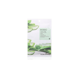 Mizon Maschera viso 3D Joyful Time Aloe Vera 23g — Maschera viso in tessuto