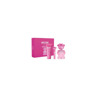 Moschino Toy 2 Bubble Gum Geschenkset EDT 100 ml, EDT Miniatur 10 ml und Lotion 