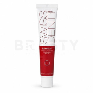 Swissdent Pasta dentífrica blanqueadora Stainless Extreme - Pasta dentífrica blanqueadora para fumadores 50 ml 