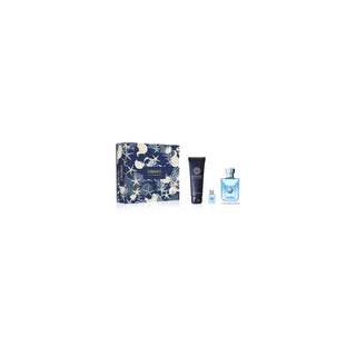 Versace Uomo Cofanetto EDT 100 ml, EDT 5 ml e Gel Doccia 150 ml — Eau de Toilette