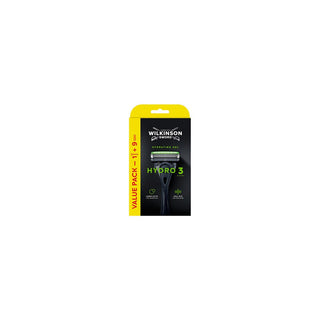 Wilkinson sword Hydro 3 Set Rasoio con testine ricambio 8 pezzi — Rasoio