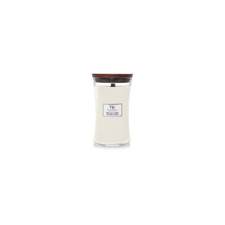 Woodwick White Tea & Jasmine Vase (White Tea and Jasmine) - Scented Candle 609.5 g 