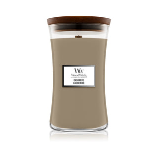 WoodWick Vaso in Cashmere 609 g Candela Profumata