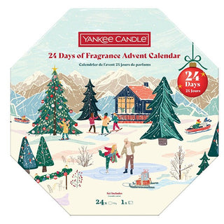 Yankee candle Calendario de Adviento 24 Días de Fragancia - Calendario de Adviento de velas votivas 1 pz 