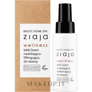 Ziaja Baltic Home Spa Wellness Face Cream - Moisturizing and Lifting Face Cream 50 ml 