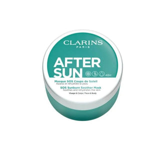 Clarins Beroligende aftersun SOS-forbrændingsmaske flaske størrelse 100 ml 
