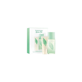 Elizabeth arden Geschenkset Green Tea EDP 100 ml und Green Tea Körpercreme mit gocce Honig in der Größe 100 ml 