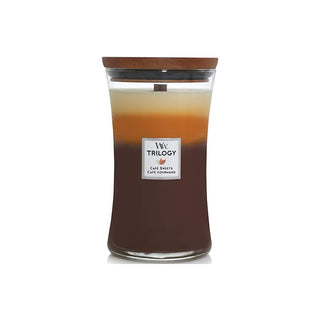 Woodwick Café Sweets Trilogy Candle Vase for the home 609.5 g 