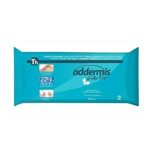 Addermis Salviettine Umidificate Aloe Vera 60 unità — Salviettine umidificate