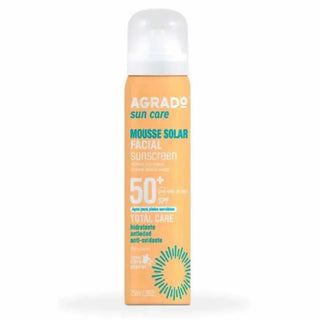 Agrado Mousse Viso Solare SPF50 75ml — Mousse solare