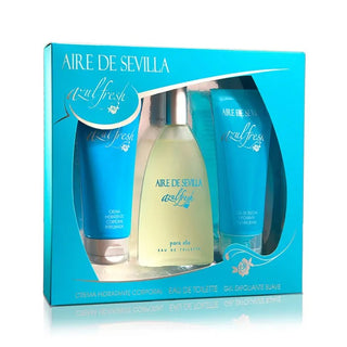 Aire De Sevilla Azul Fresh Eau De Toilette Spray 150ml Set mit 3 Stück 
