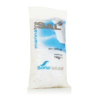 Alecosor Sale marino fine non raffinato 1 kg — Sale