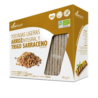 Alecosor Toast Riso e Grano Saraceno Bio — Alimento biologico