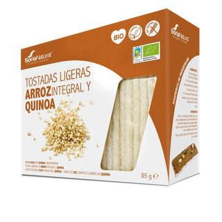 Alecosor Toast di riso e quinoa biologici — Snack biologico