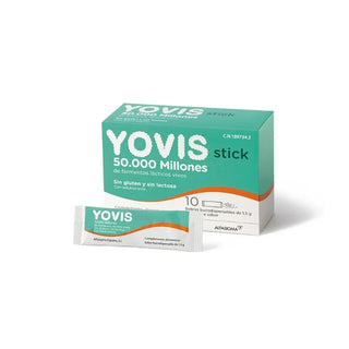 Yovis 10 Stick Bucodispensable 50.000 million active cultures 