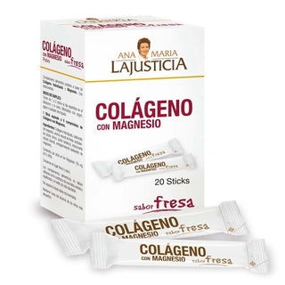 Ana María Lajusticia Collagene con Magnesio Fragola 20 stick 4g — Integratore
