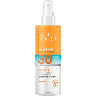 Anne Möller Non Stop Sport biphasic corpo SPF30 150ml — Spray solare corpo