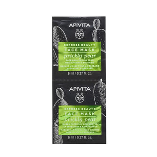 Apivita Maschera idratante rivitalizzante fico d'India 2x8 ml — Maschera capelli