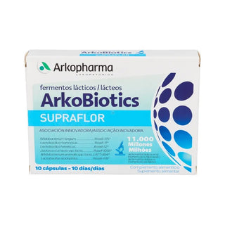 Arkopharma Arkobiotici Supraflor 10 cápsulas 
