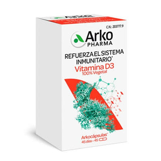 Arkocapsule Vitamina D3 100% Vegetal 45 cápsulas 