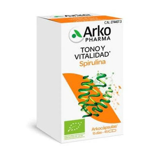 Arkocapsule Spirulina Biológica 45 cápsulas 