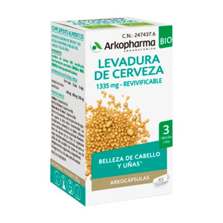 Arkopharma Arkocápsulas Levadura 340Mg 50 cápsulas 