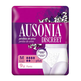 Ausonia Pantaloni Discreet M Plus 9 unità — Pannoloni per incontinenza