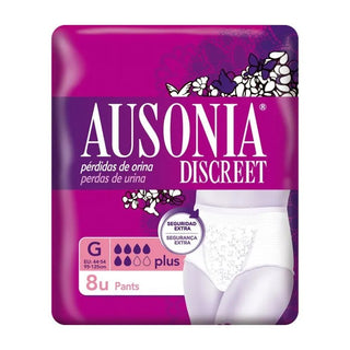 Ausonia Pantaloni Discreet G Plus 8 unità — Pannoloni per incontinenza
