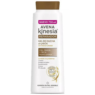 Avena Kinesia Gel de Ducha Reparador Sin Jabón 750ml 