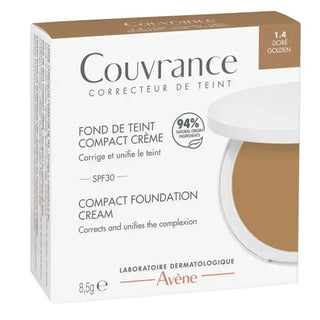 Avène Couvrance Crema compatto Oil Free 1.4 Oro 8.5g — Fondotinta compatto
