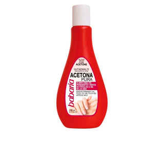Babaria Pure Acetone Smalti e gel permanenti 200ml — Solvente unghie
