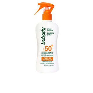 Spray solar Babaria para pieles sensibles SPF50 200 ml 