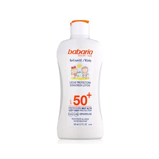 Babaria Sun niños Crema solar resistente al agua SPF50 200 ml 