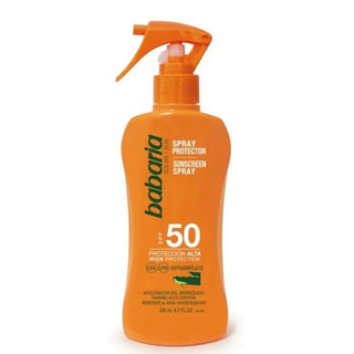 Babaria Crema Solare con Aloe Vera SPF50 200ml — Crema solare