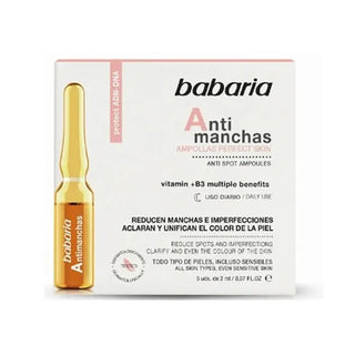 Babaria Fiale anti-macchie 5 x 2 ml — Fiale viso