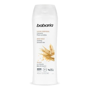 Babaria Leche Corporal Avena y Aceite de Sésamo Piel Normal 400ml 