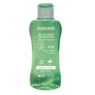 Babaria Aloe Gel igienizzante mani 70% alcol 100 ml — Igienizzante mani
