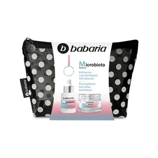 Babaria Microbiota Strengthening viso crema Set 50 ml siero — Set viso