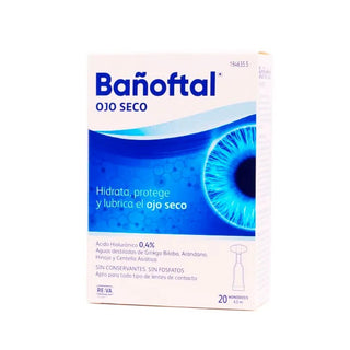 Bañoftal Dry Eye Monodose 0.4 20U 