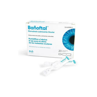 Lubricante ocular Bañoftal M4pharma 20 dosis monodosis 