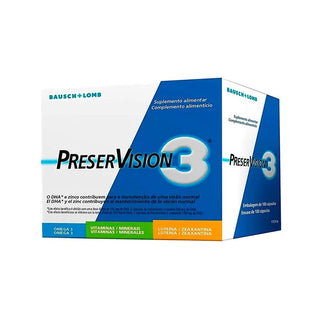 Bausch+lomb Preservion Envase de 3 meses 180 cápsulas 