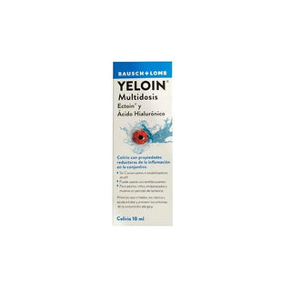 Solución oftálmica Yeloin 2% 10 ml 
